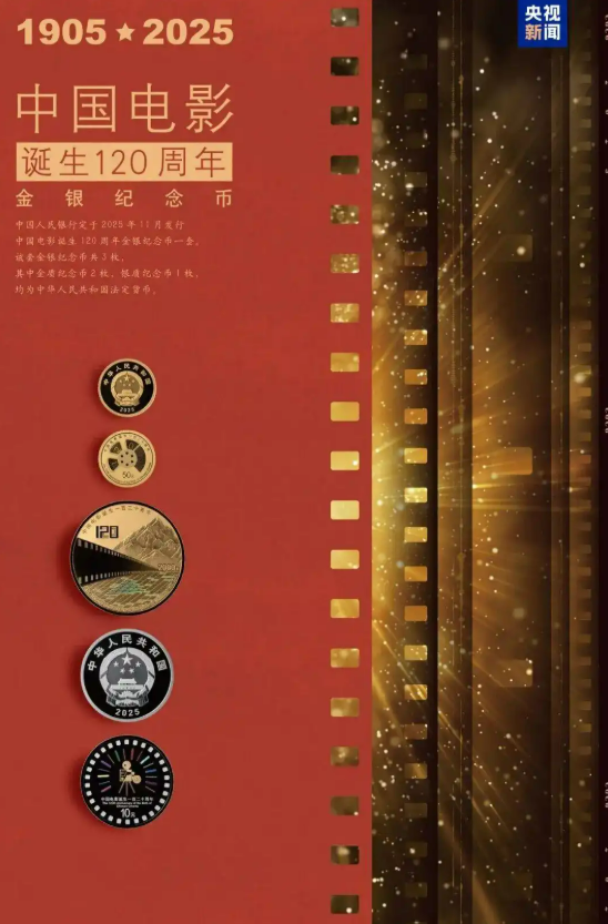 11.13中国电影诞生120周年金银纪念币发行4.png