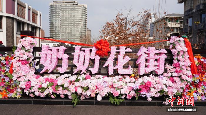 2.4百位银龄志愿者巧手生花 杭州“奶奶花街”暖心上线1.jpg