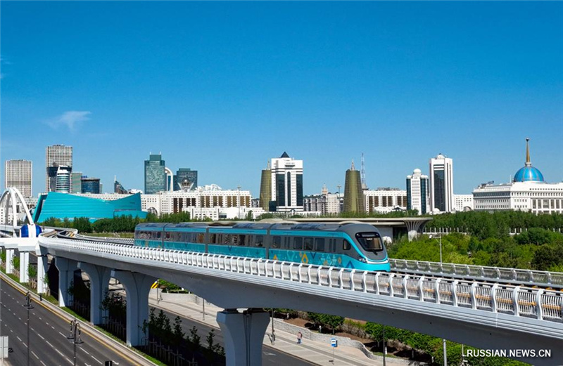 5.19中亚首条城市轻轨哈萨克斯坦阿斯塔纳轻轨建成通车1.jpg