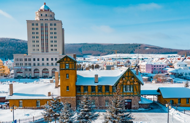 阿尔山冬日风景。阿尔山市委宣传部供图